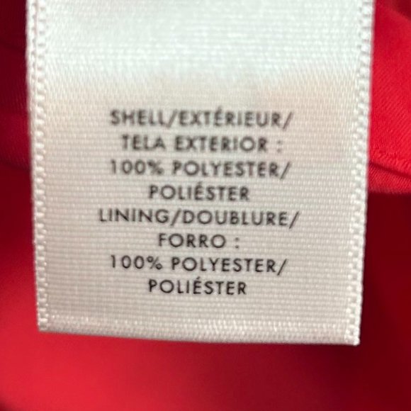 Ann Taylor | Red Quarter Bell Sleeved Dress - Size - Picture 11 of 11